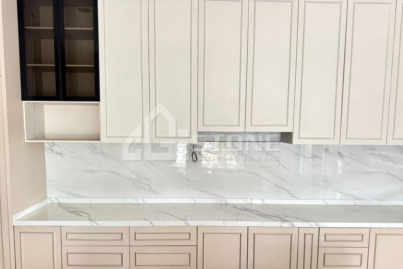 CS1117A Volakas White Sintered Kitchen Top