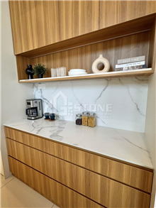 Greek White Sintered Stone 12MM Kitchen Top & Island Top